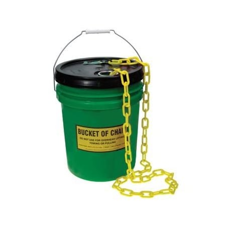Accuform BUCKET OF CHAIN COLOR YELLOWLENGTH PRC210YL PRC210YL